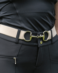 Adjustable Snaffle Belt (Beige)