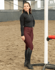 Pantalon d'équitation Protech (Vin)