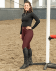 Pantalon d'équitation Protech (Vin)