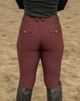 Pantalon d'équitation Protech (Vin)